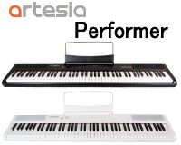 artesia 電子ピアノ Performer ブラック□重量たったの7Kg