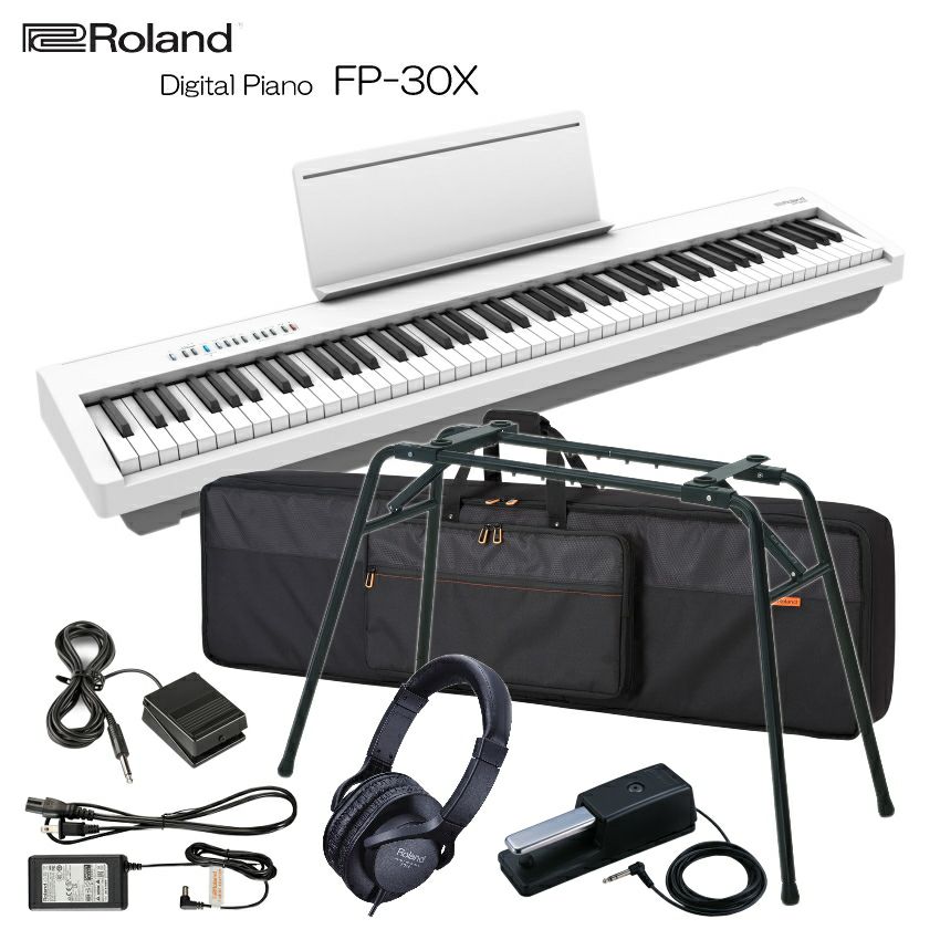 Roland FP-30X 88鍵電子ピアノ Amazon.co.jp: Roland ローランド デジタルピアノ FP-30X 電子