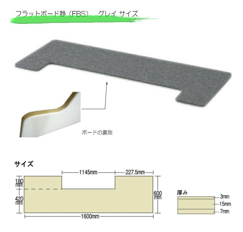 ピアノ用 防音＆断熱タイプ 床補強ボード：吉澤 フラットボード