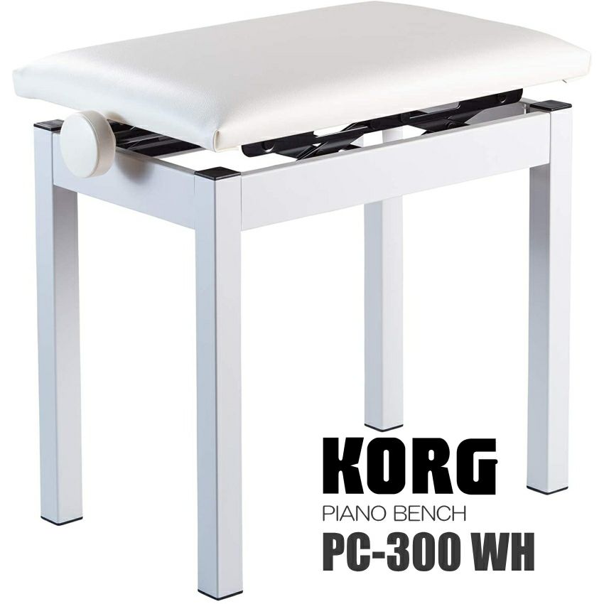 最終値下げ高低椅子KORG PC-300PIANO BENCH(取扱説明書あり) 高低椅子KORG PC-300用 PIANO BENCH(取扱説明書あり)