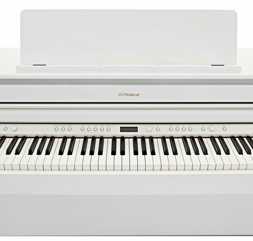 在庫あり 運送・設置付 ローランド HP704 ホワイト 「防音ジュータン付き」Roland HP704 WHS【代引不可】 |  楽器の事ならメリーネット