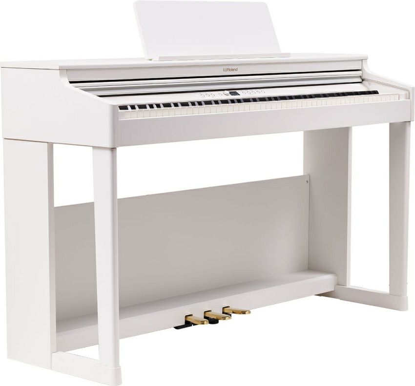 【運送・設置付】ローランド RP701 ホワイト「防音ジュータン付」Roland 電子ピアノ 初心者にぴったりデジタルピアノ RP701-WH■代引不可