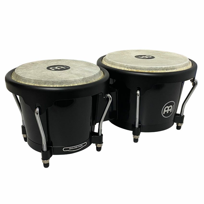 MEINL マイネル HB50BK ABSウッドボンゴ ＆ LP330 スタンド MEINL マイネル HB50BK ウッドボンゴ ブラック Headliner