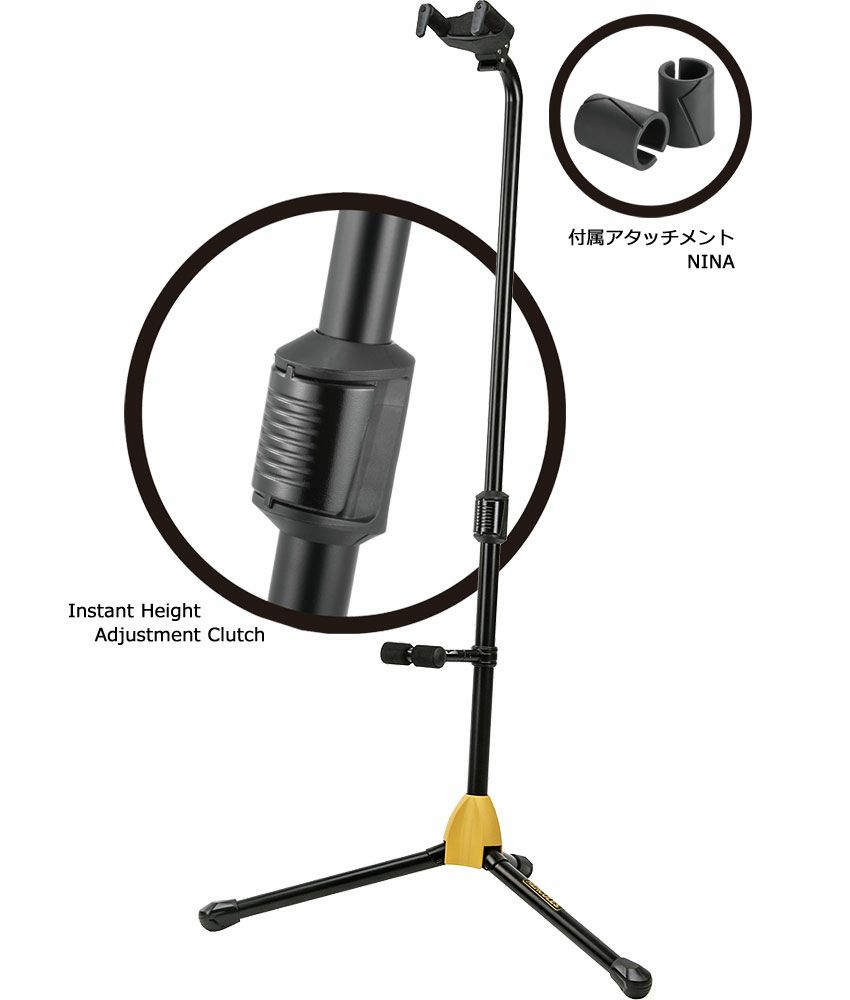 ギタースタンダード　Hercules ハーキュリー　GS412B　2台 HERCULES GS412B PLUS | モリダイラ楽器