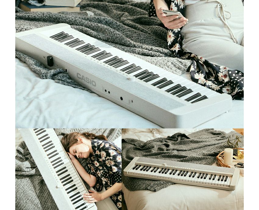 カシオ CASIO CT-S1 電子キーボード スタンド チェア セット カシオ キーボード CT-S1 BK【高さ調整できるピアノ椅子(黒)付