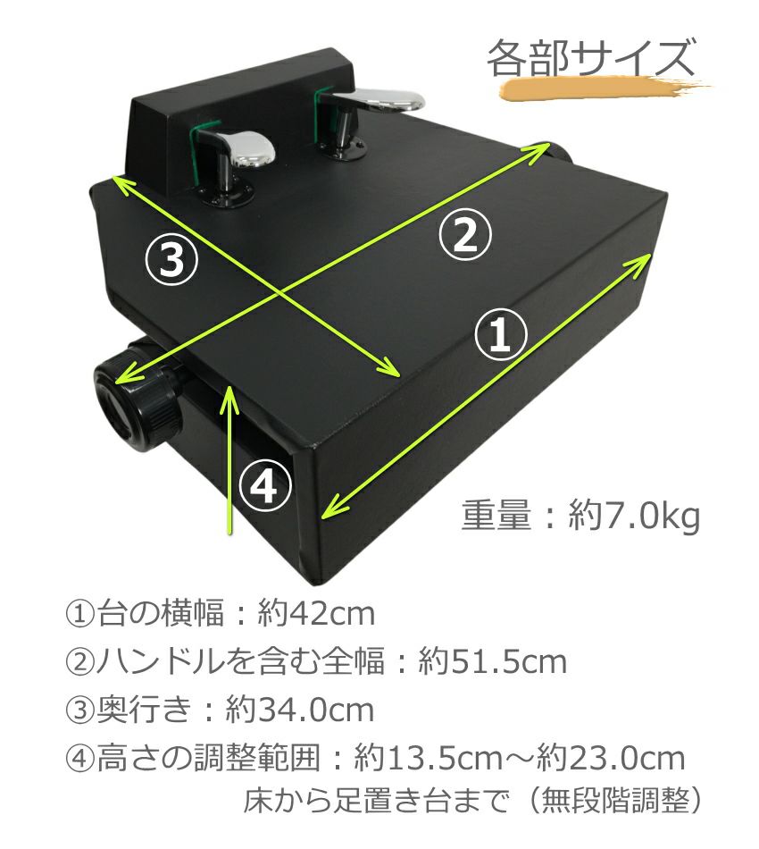 ピアノ補助ペダル イトマサ P-33 イトマサ ピアノ補助ペダル P-33+「身長120cm～125cmくらいの